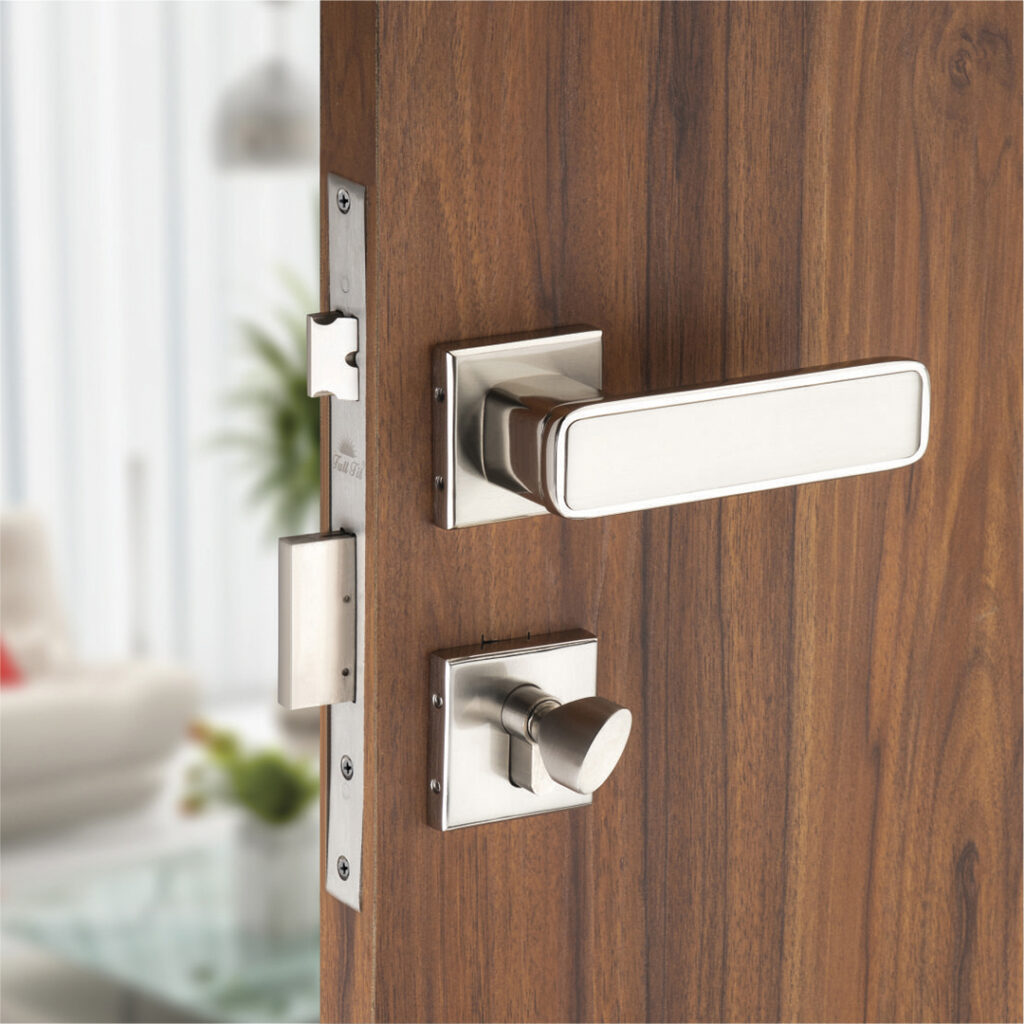 Core soft touch mortise lock handle