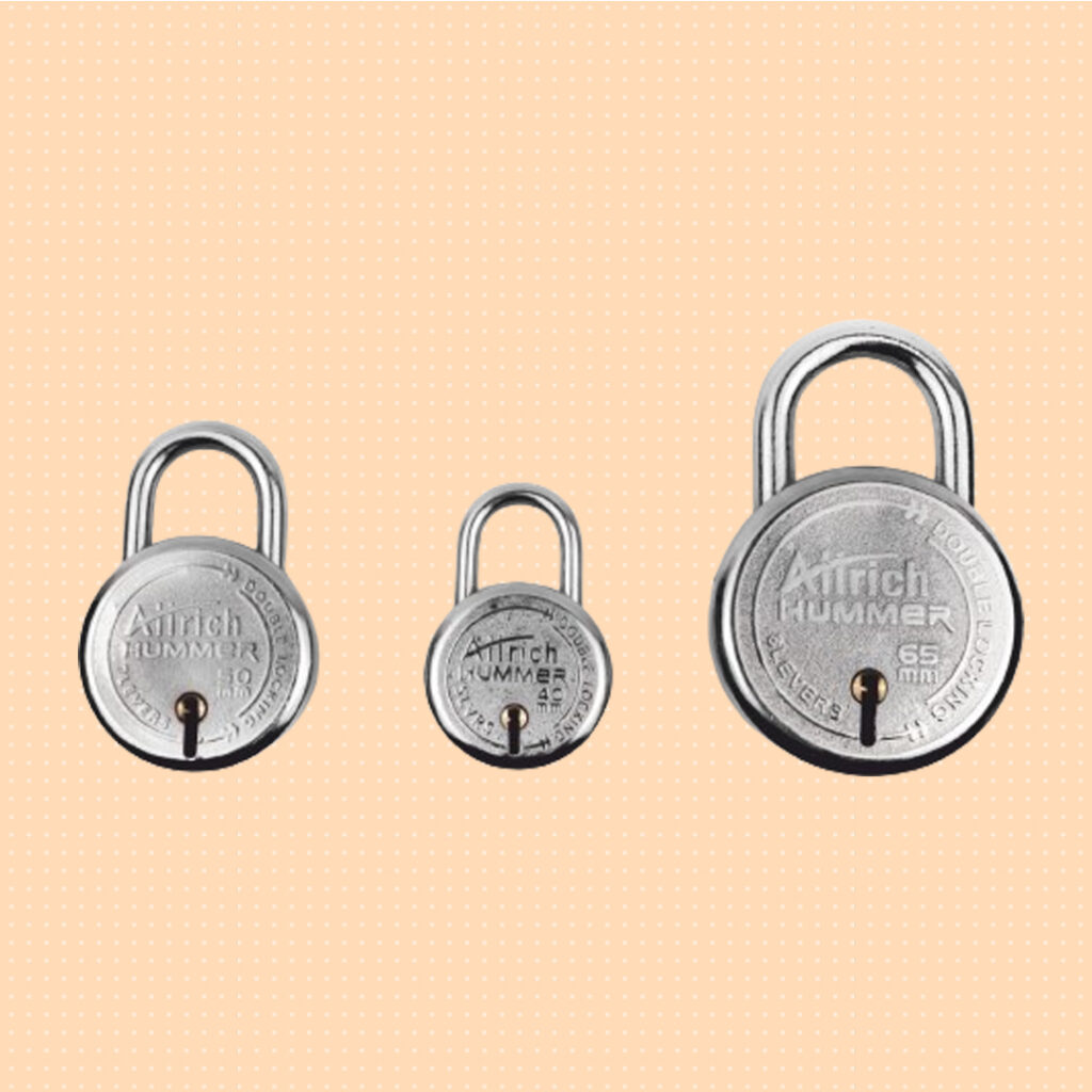 Hummer Double Locking Padlock All Rich