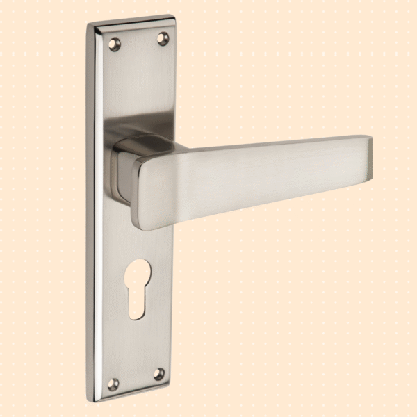 Texa Mortise handle nikel silver